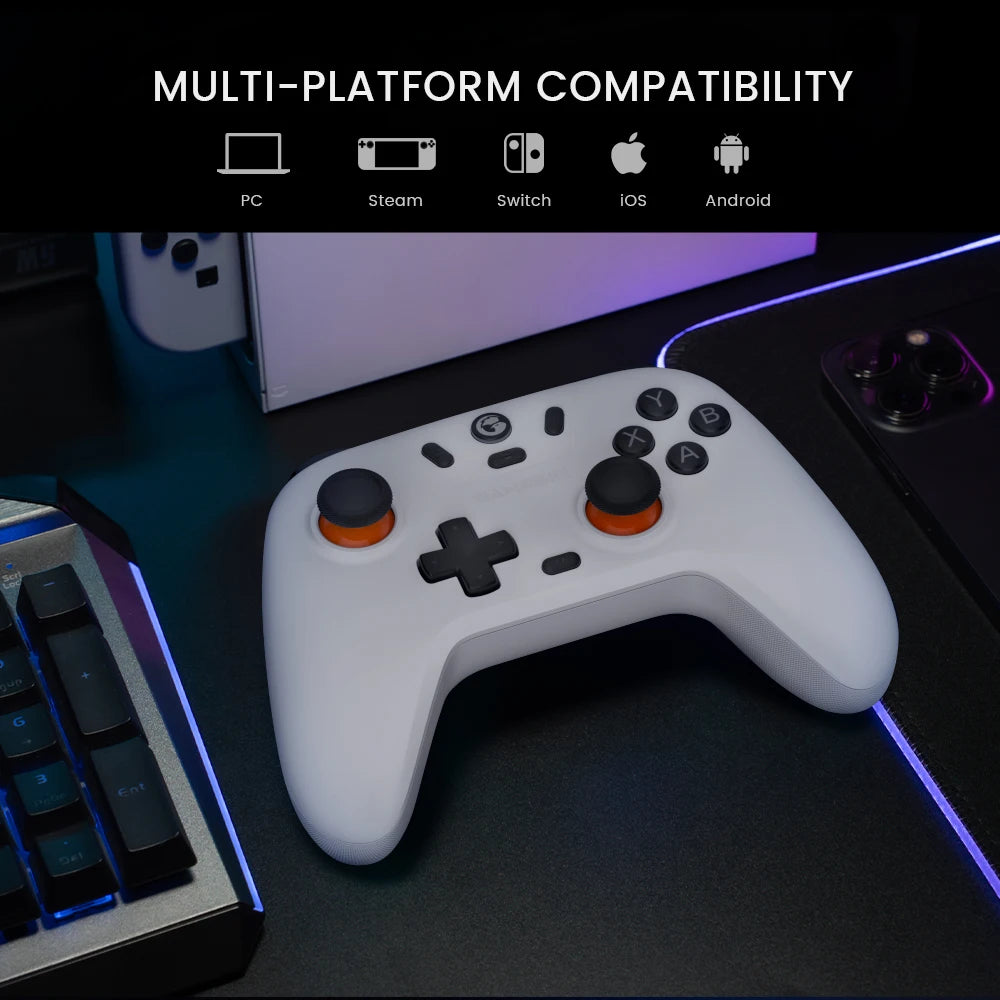Gamesir Nova Lite Wireless Gamepad, Bluetooth Gaming Controller with Effect for Switch, Android, Ios, PC, Steam Games
